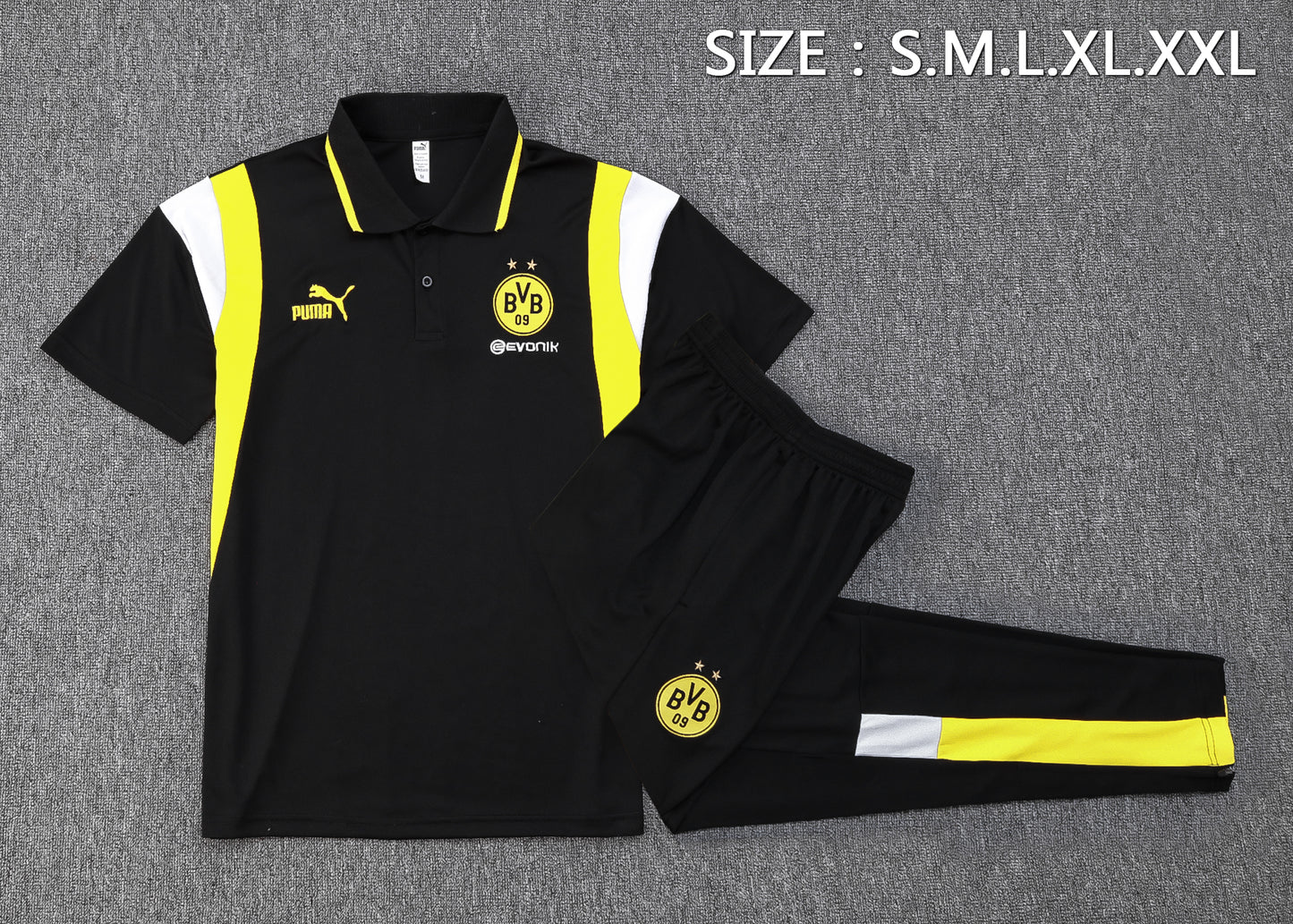 בורוסיה דורטמונד חליפת פולו - Borussia Dortmund Polo Suit