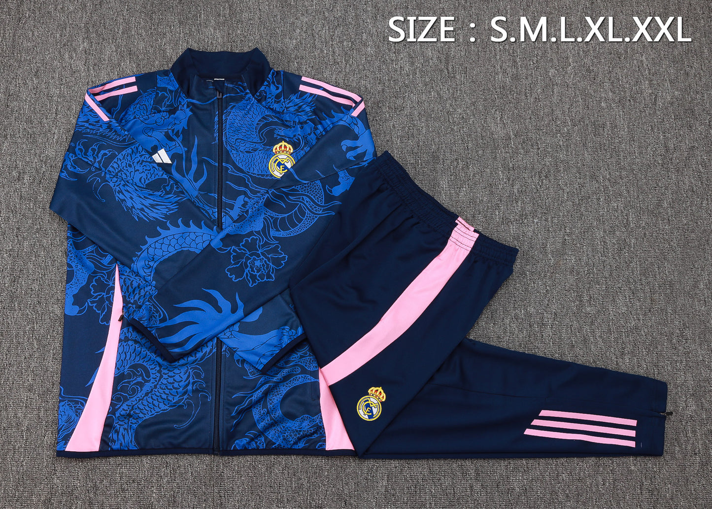 חליפת ג'קט ריאל מדריד - Real Madrid Jacket Suit